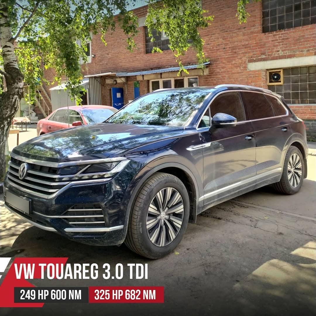 Чип тюнинг VW Touareg CR 3.0TDI